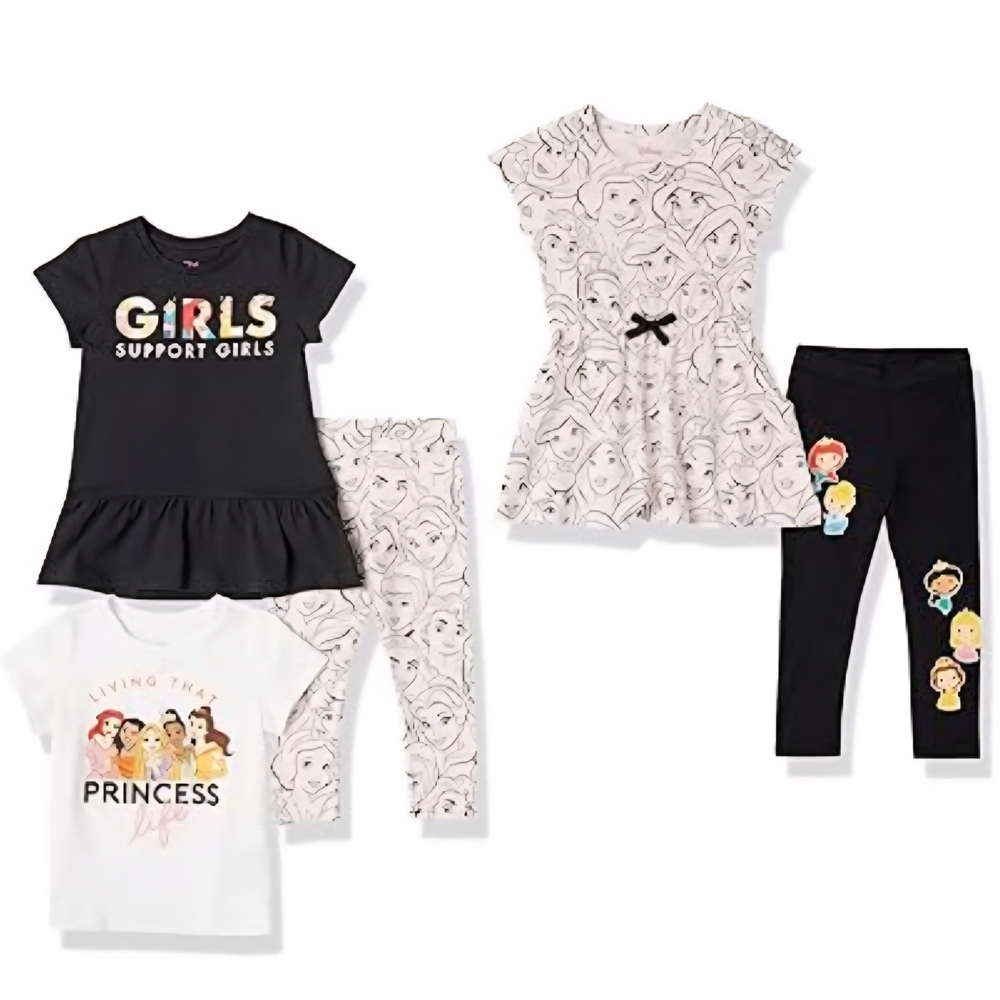 Girls' Graphic T-Shirt and Leggings Set